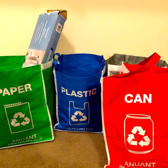 Reduce Reuse Recycle ♻️: 4 recycling bags - Picture 3 of 4